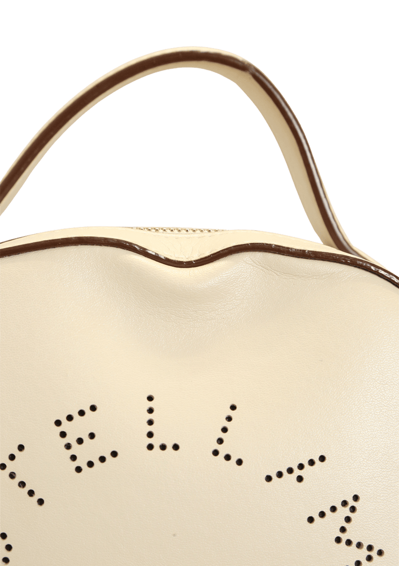 PERFORATED LOGO STRAP BAG