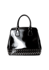 BOLSA STUDDED CRYSTAL VERNICE BAG PRADA PRETA ORIGINAL