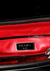 BOLSA STUDDED CRYSTAL VERNICE BAG PRADA PRETA ORIGINAL