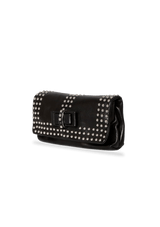 SWEET CHARITY STUDDED CLUTCH