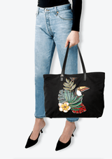 TESSUTO PARROT SHOPPING BAG