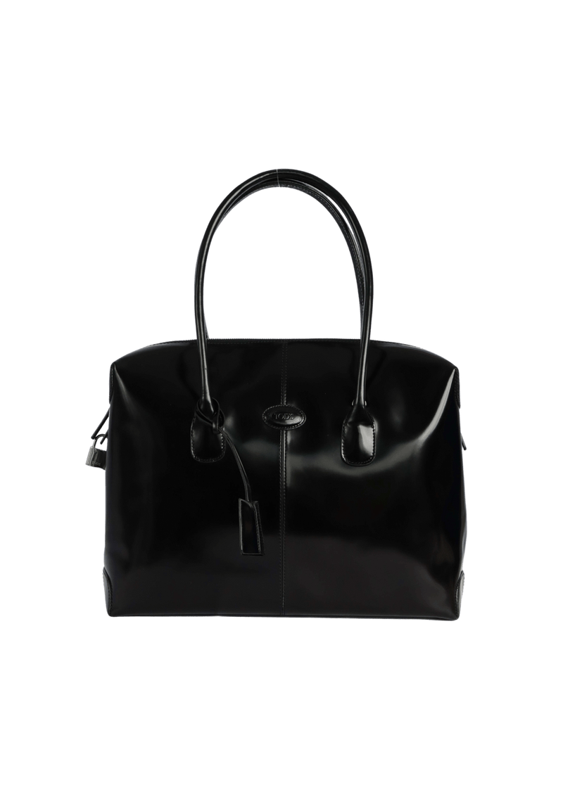 LEATHER D-BAG