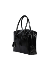 LEATHER D-BAG