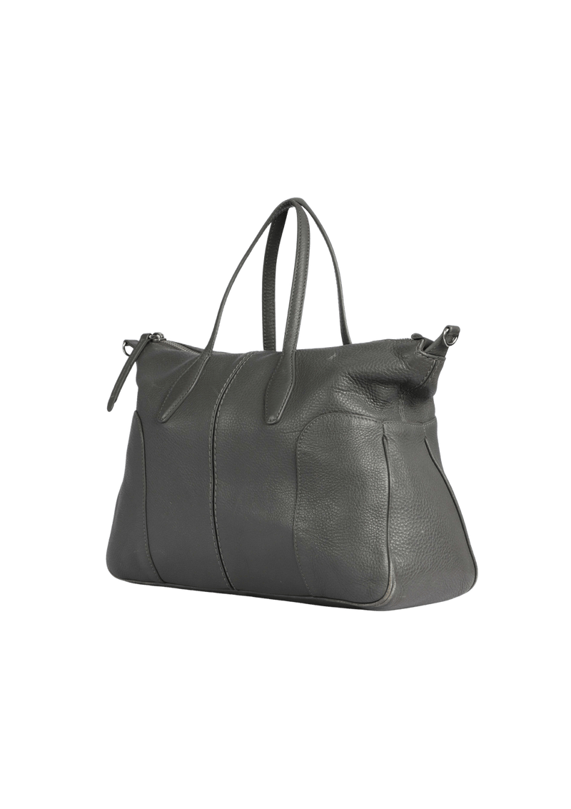 LEATHER HANDLE BAG