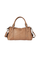 LEATHER SATCHEL BAG