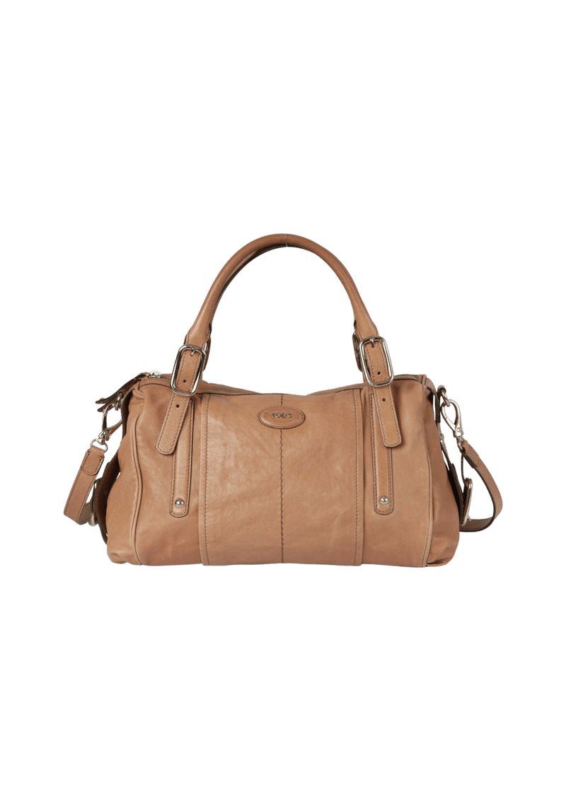 LEATHER SATCHEL BAG