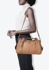 LEATHER SATCHEL BAG