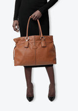 LEATHER TOTE