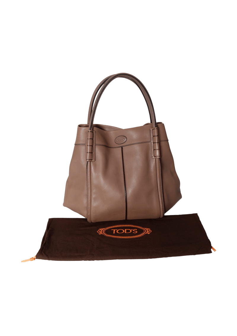 SMOOTH LEATHER TOTE