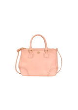 DOUBLE ZIP SATCHEL