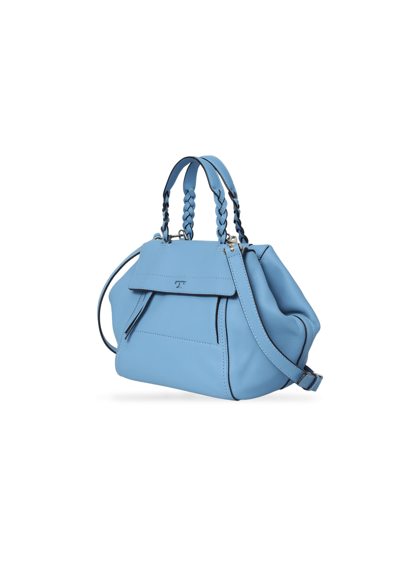 Tory burch half moon satchel blue online