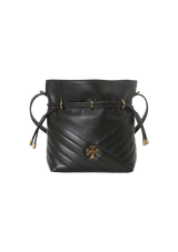 KIRA CHEVRON MINI BUCKET BAG