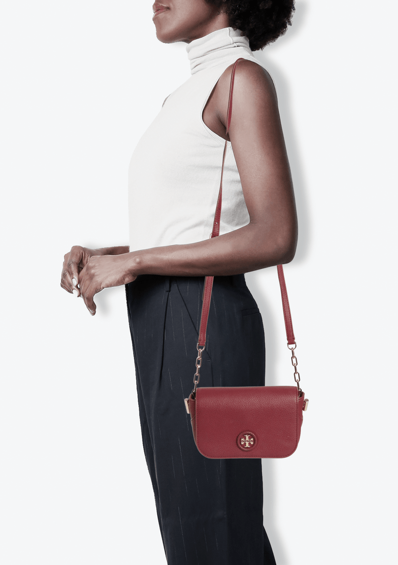 LEATHER CROSSBODY BAG