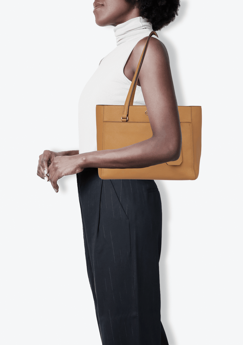 LEATHER TOTE BAG