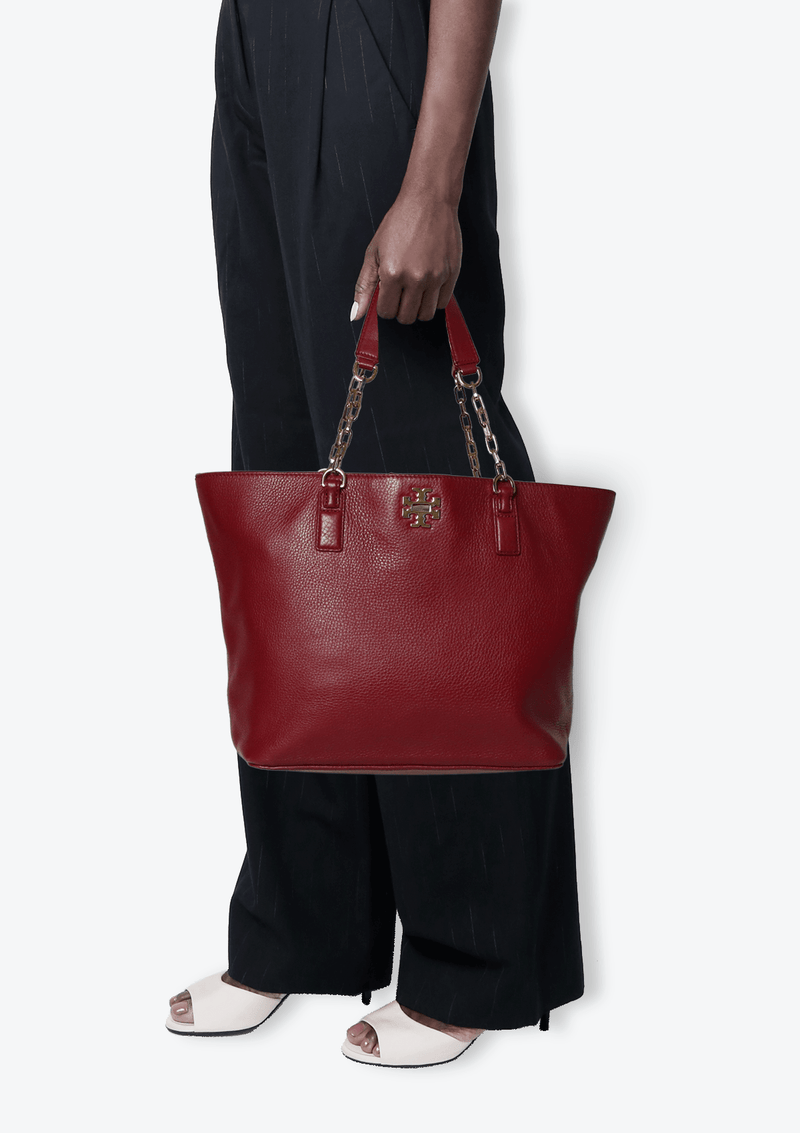 MERCER LEATHER TOTE