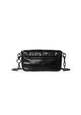 PATENT LEATHER LOGO BAG