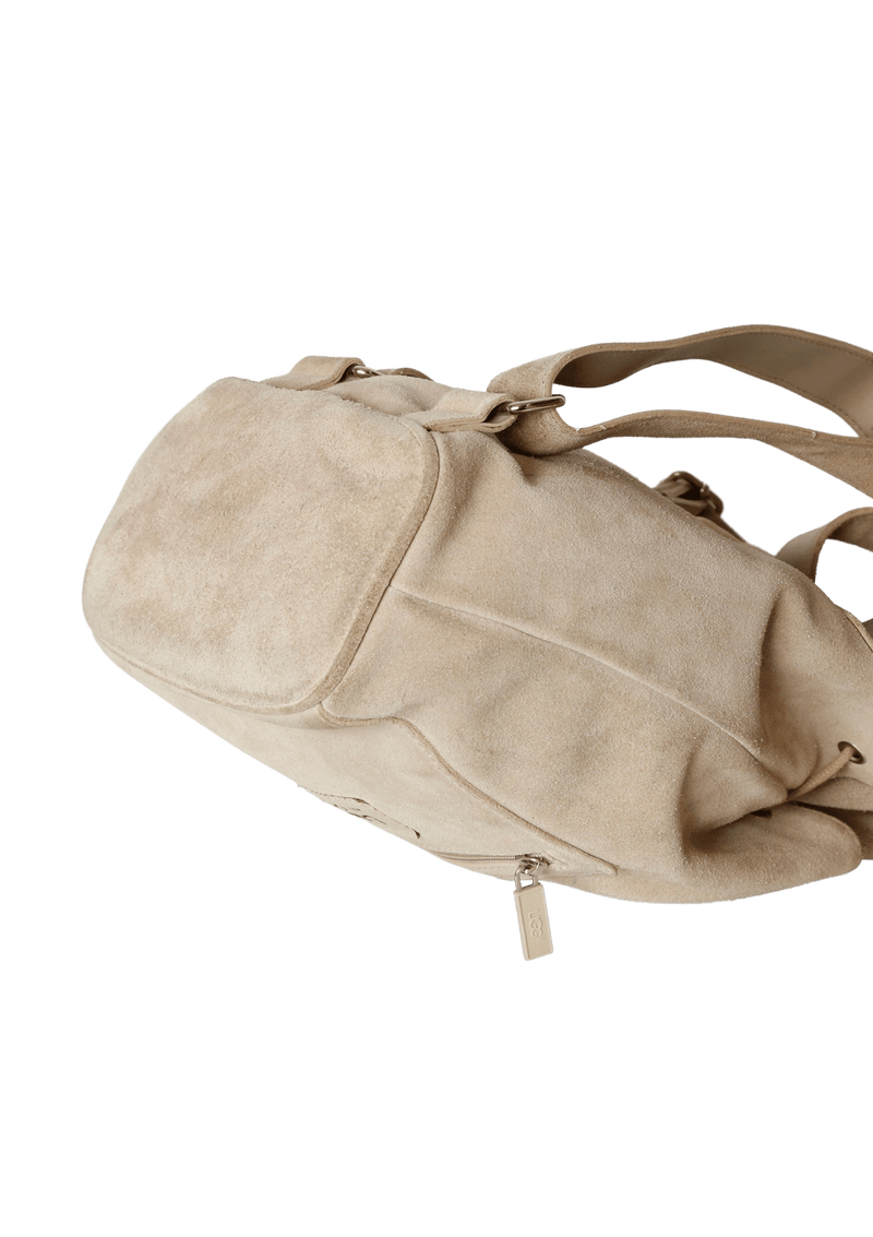 SUEDE BACKPACK