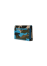 CANVAS CAMOUFLAGE ROCKSTUD CLUTCH