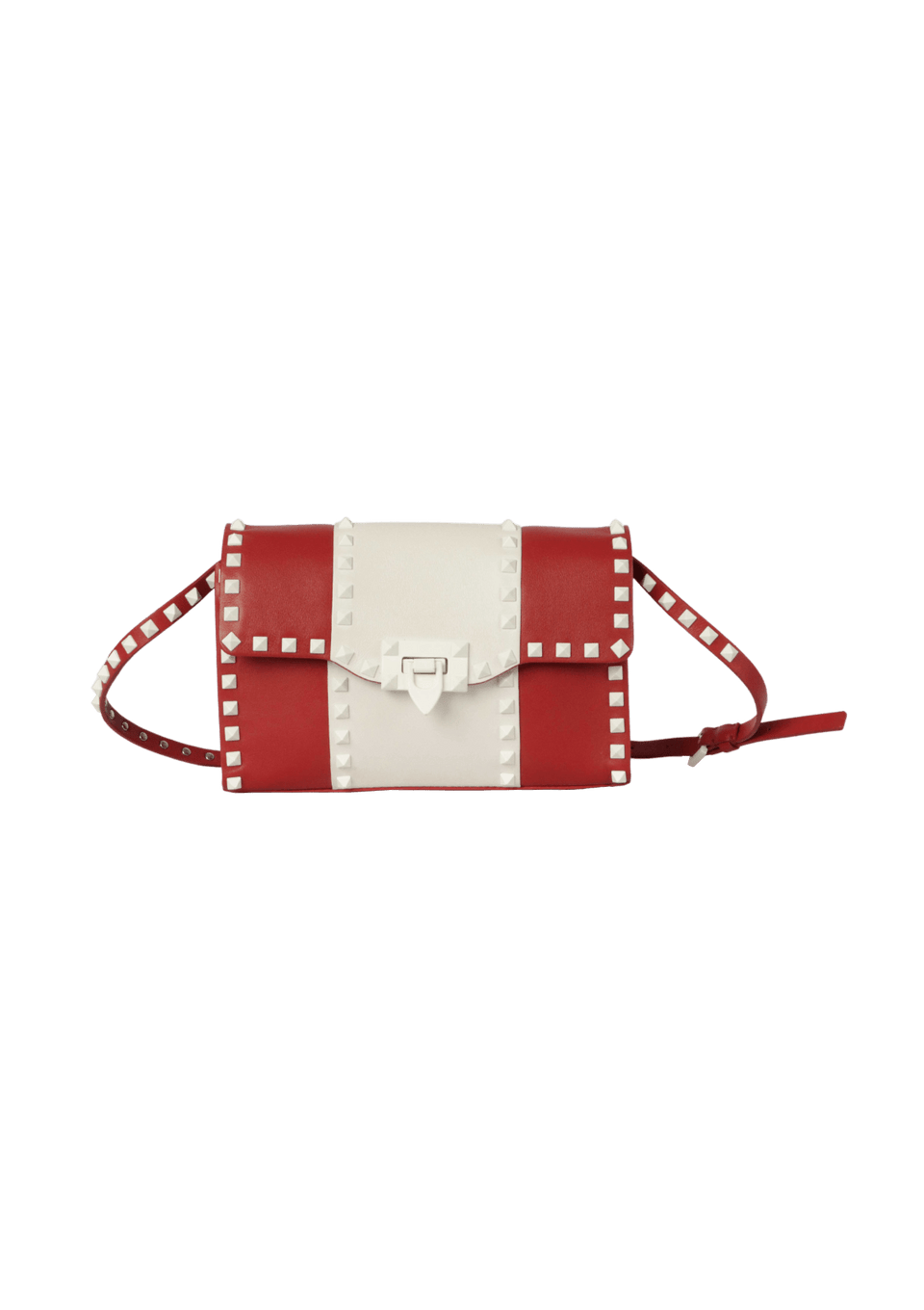 COLORBLOCK MEDIUM FREE ROCKSTUD CROSSBODY BAG