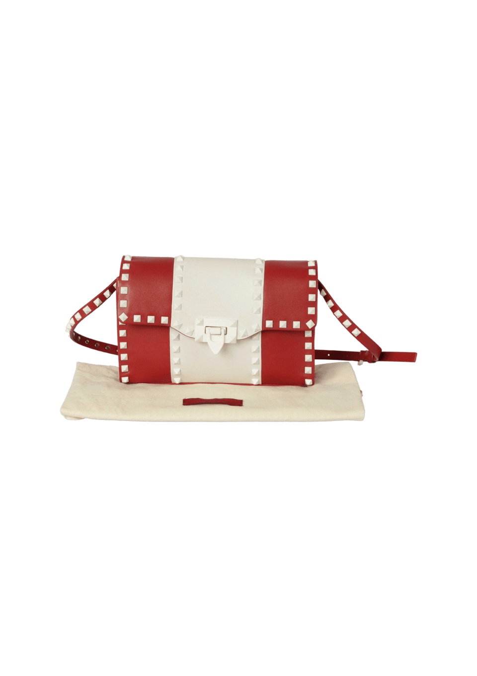 COLORBLOCK MEDIUM FREE ROCKSTUD CROSSBODY BAG