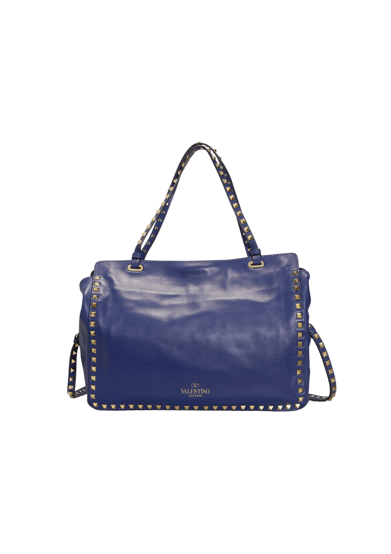 MEDIUM TRAPEZE ROCKSTUD TOTE