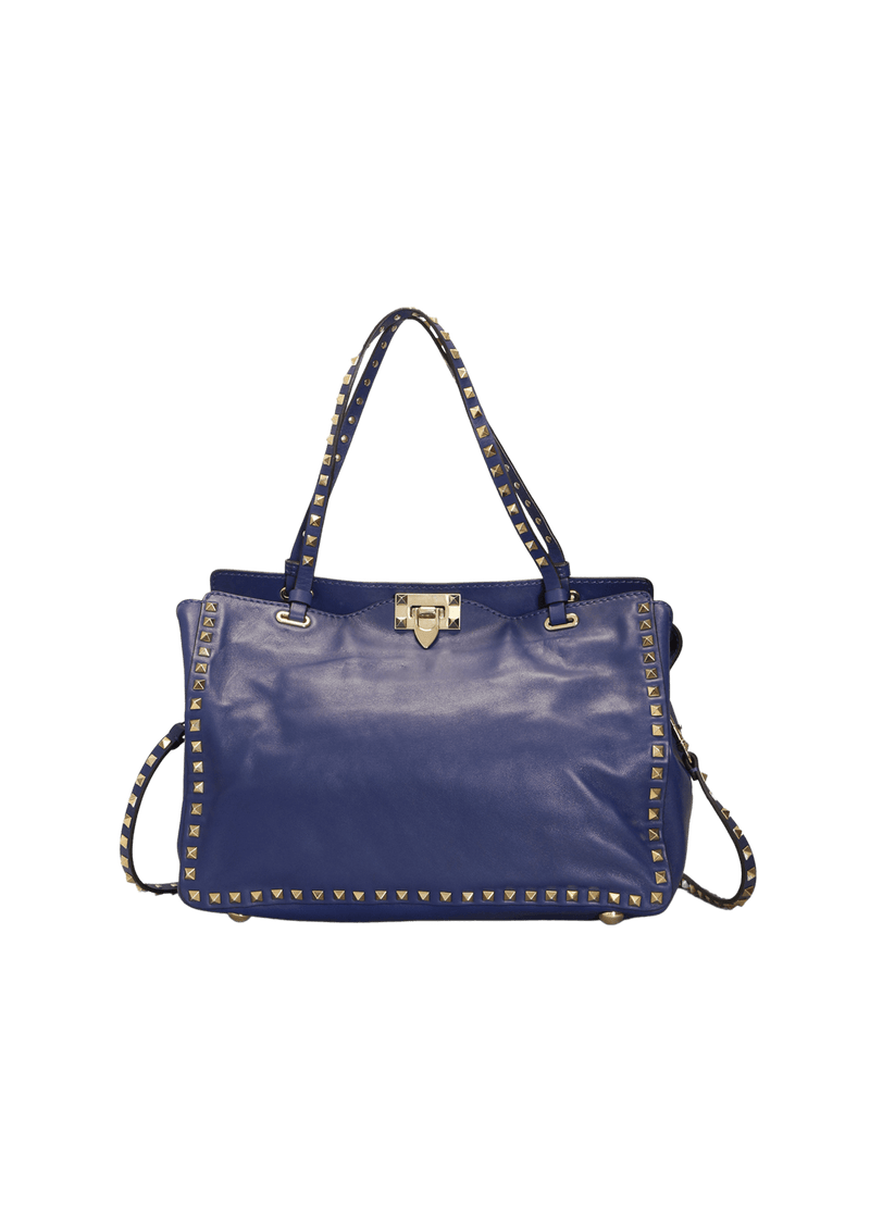 MEDIUM TRAPEZE ROCKSTUD TOTE