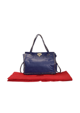 MEDIUM TRAPEZE ROCKSTUD TOTE