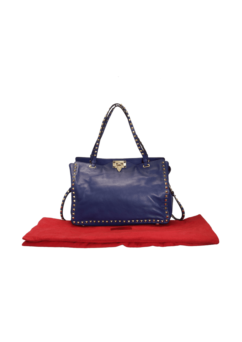 MEDIUM TRAPEZE ROCKSTUD TOTE