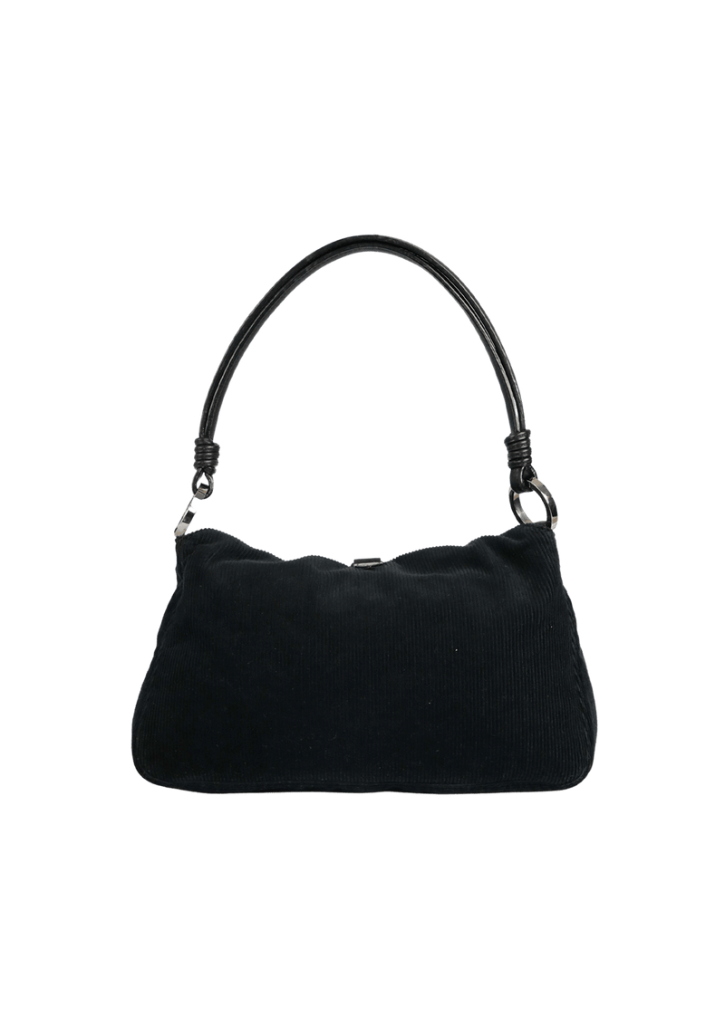 RIBBED HOBO BAG