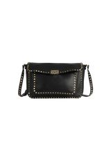 ROCKSTUD CROSSBODY FLAP BAG