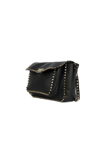 ROCKSTUD CROSSBODY FLAP BAG