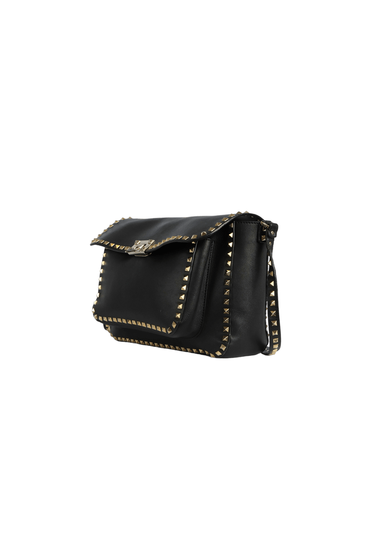 ROCKSTUD CROSSBODY FLAP BAG