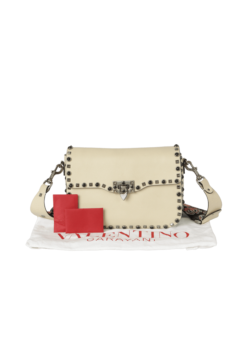 ROCKSTUD ROLLING FLIP LOCK BAG