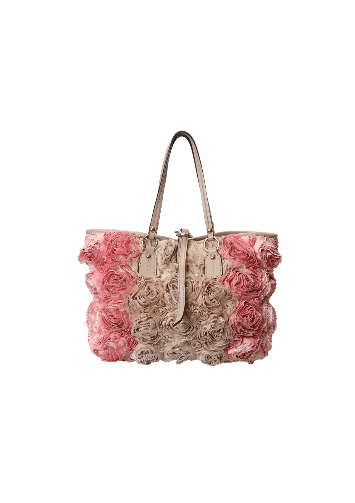 BOLSA VALENTINO ROSIER SATIN TOTE BAG ROSA ORIGINAL – Gringa