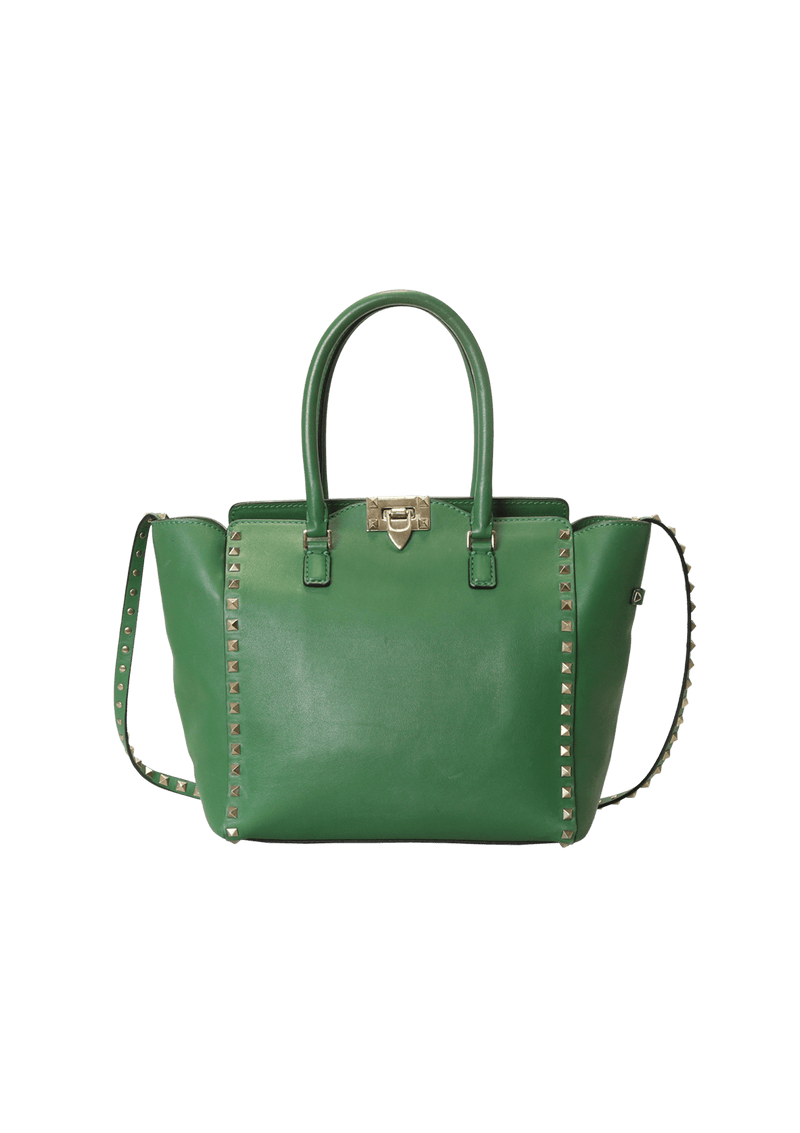 SMALL ROCKSTUD DOUBLE HANDLE TOTE