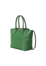 SMALL ROCKSTUD DOUBLE HANDLE TOTE