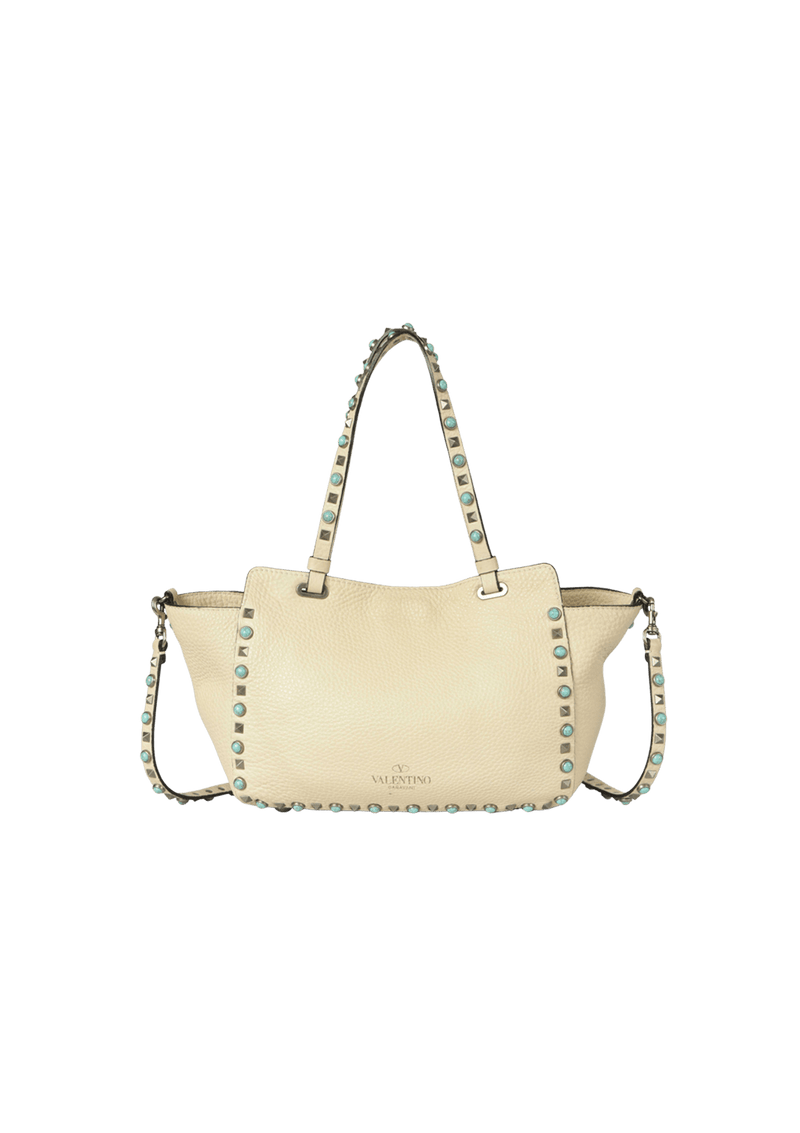 SMALL ROLLING ROCKSTUD TOTE