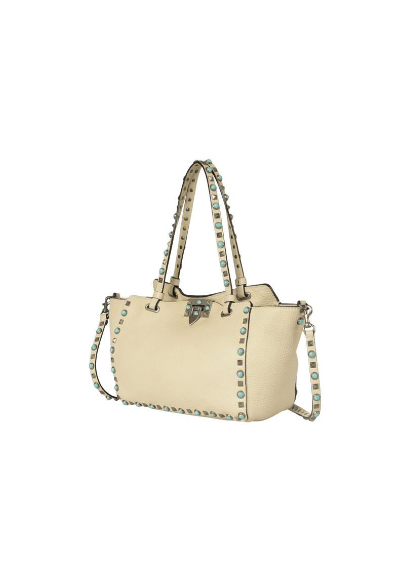 SMALL ROLLING ROCKSTUD TOTE