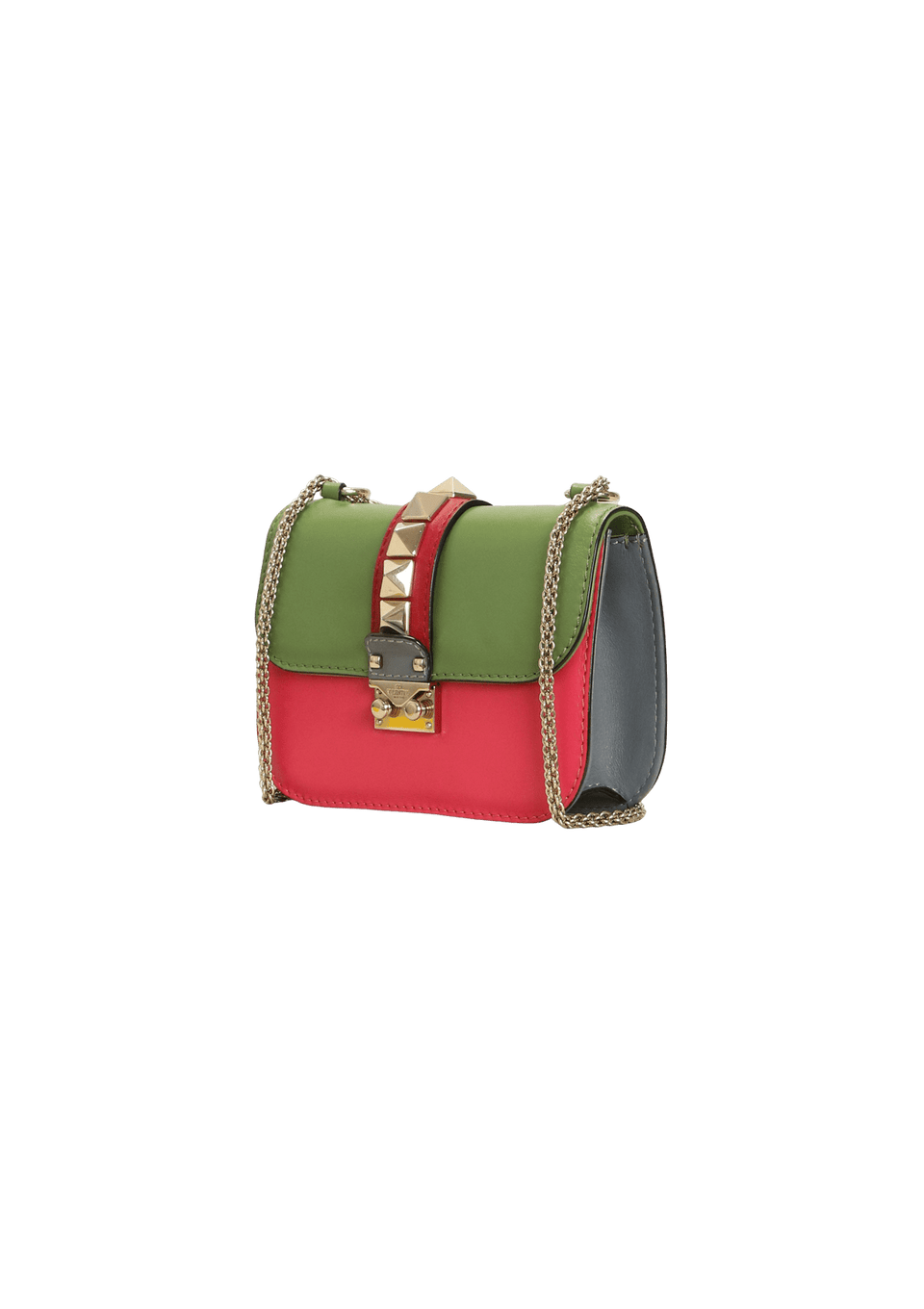 SMALL TRICOLOR GLAM LOCK