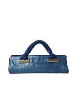 CROCO HANDLE BAG