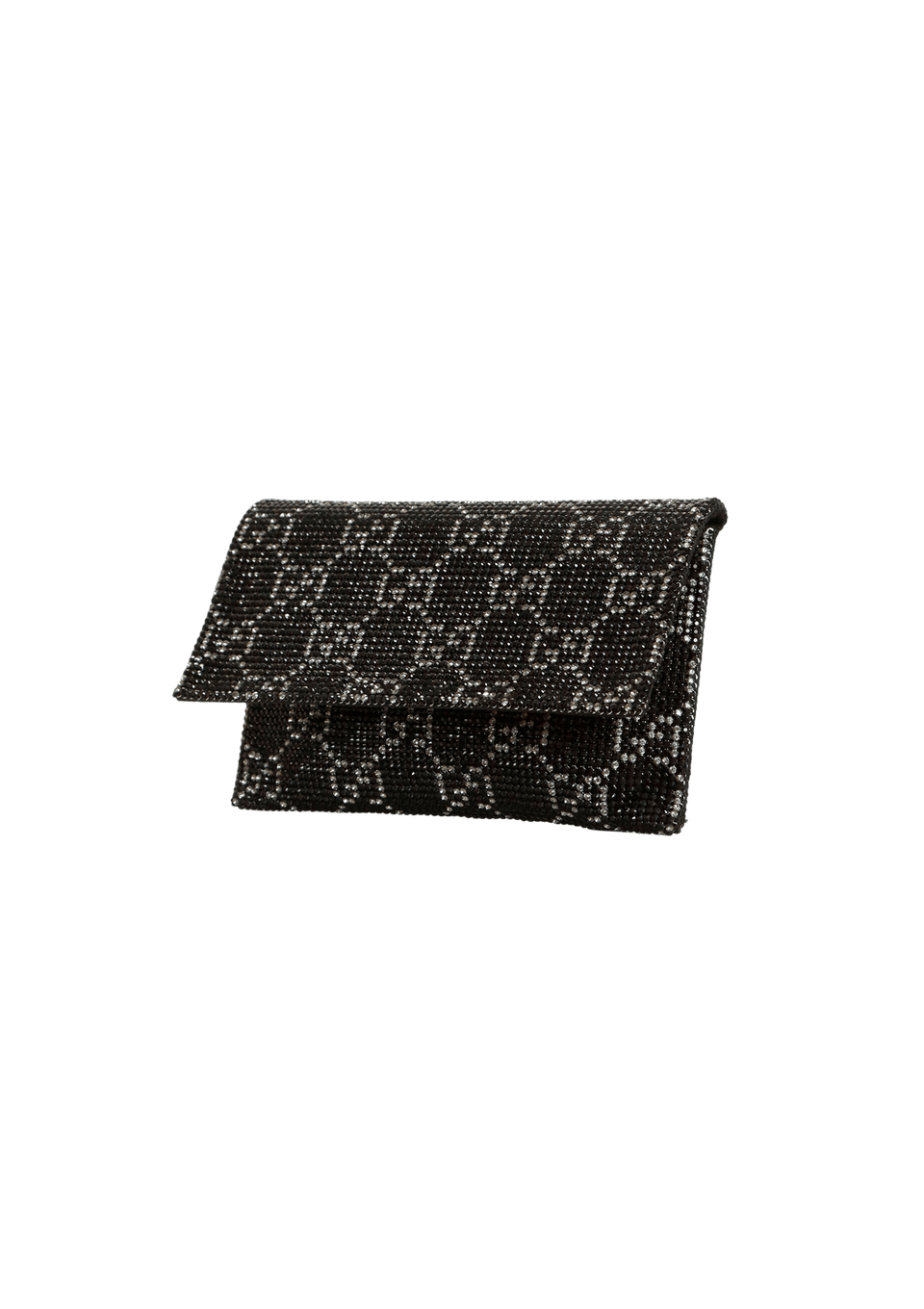 VINTAGE GG CRYSTAL CLUTCH