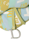 VINTAGE PRINTED SADDLE BAG