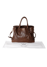 VITELLO DAINO ZIP SATCHEL 