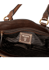 VITELLO DAINO ZIP SATCHEL 