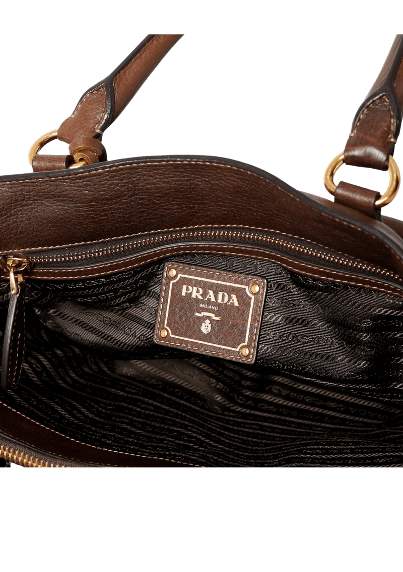 VITELLO DAINO ZIP SATCHEL 