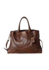 VITELLO DAINO ZIP SATCHEL 