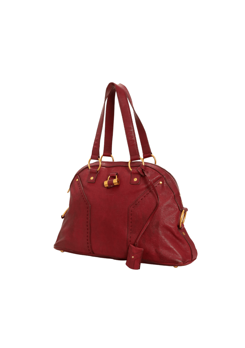 BOLSA YVES SAINT LAURENT RIVE GAUCHE MUSE BAG VINHO ORIGINAL – Gringa