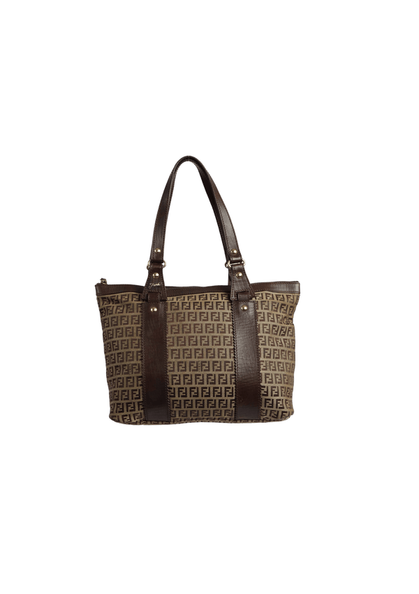 VINTAGE ZIP ZUCCHINO TOTE BAG