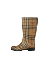 HAYMARKET CHECK RUBBER BOOTS 36