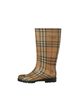 HAYMARKET CHECK RUBBER BOOTS 36